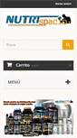 Mobile Screenshot of nutrispacio.com